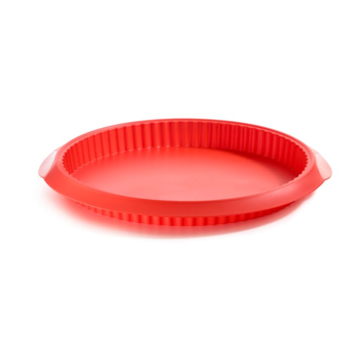 Lékué quiche pie form silicone Ø28 cm - Red - Lékué