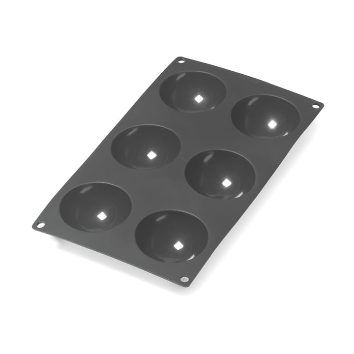 Lékué silicone mold half-sphere 6 pcs - Black - Lékué