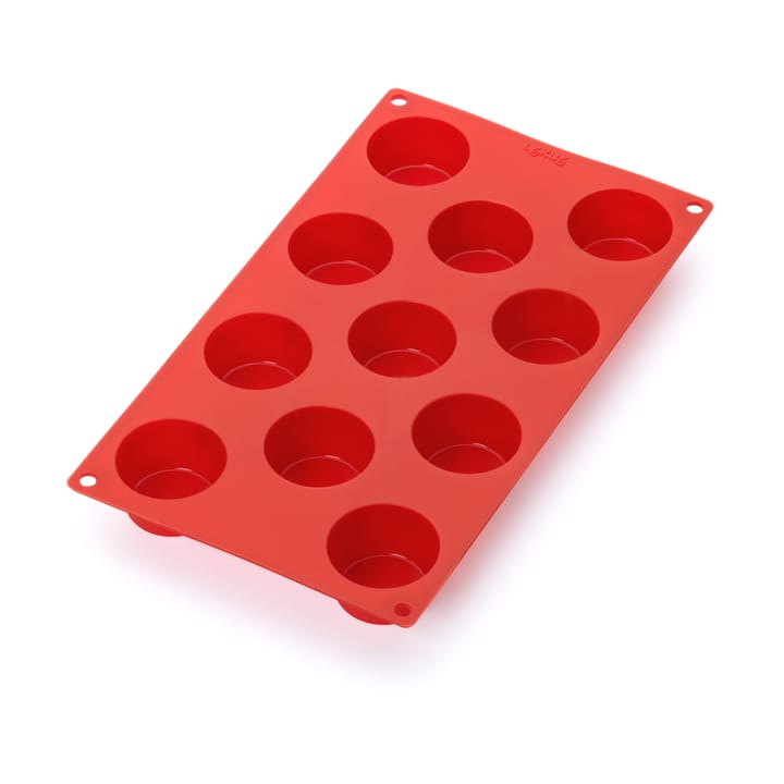 Lékué silicone mold mini muffins 11 pcs - Red - Lékué