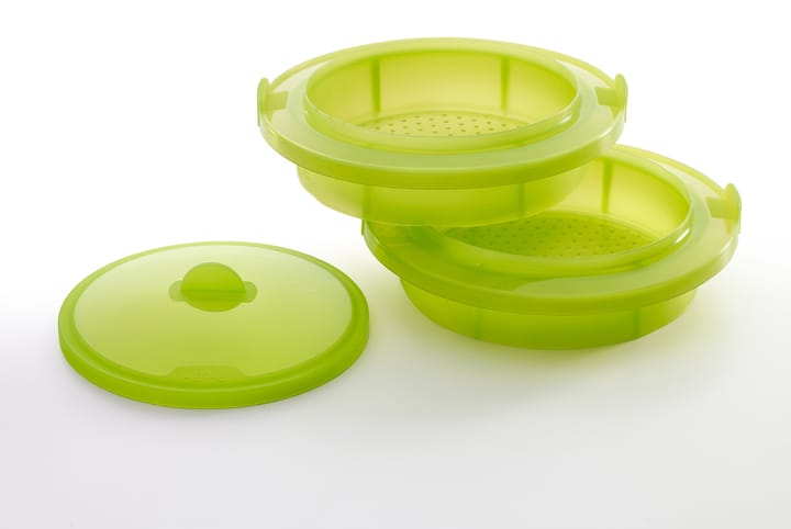 Lékué silicone steamer, Green Lékué