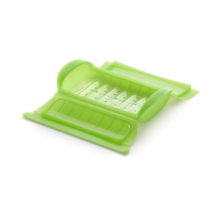 Lékué steam cooker micro tray 1-2 servings., Green Lékué