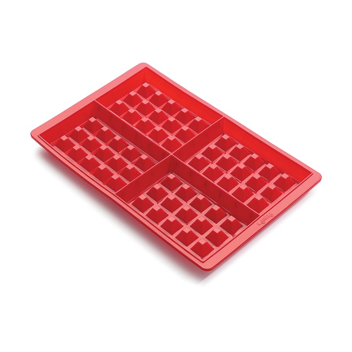 Lékué waffle mold silicone - Red - Lékué