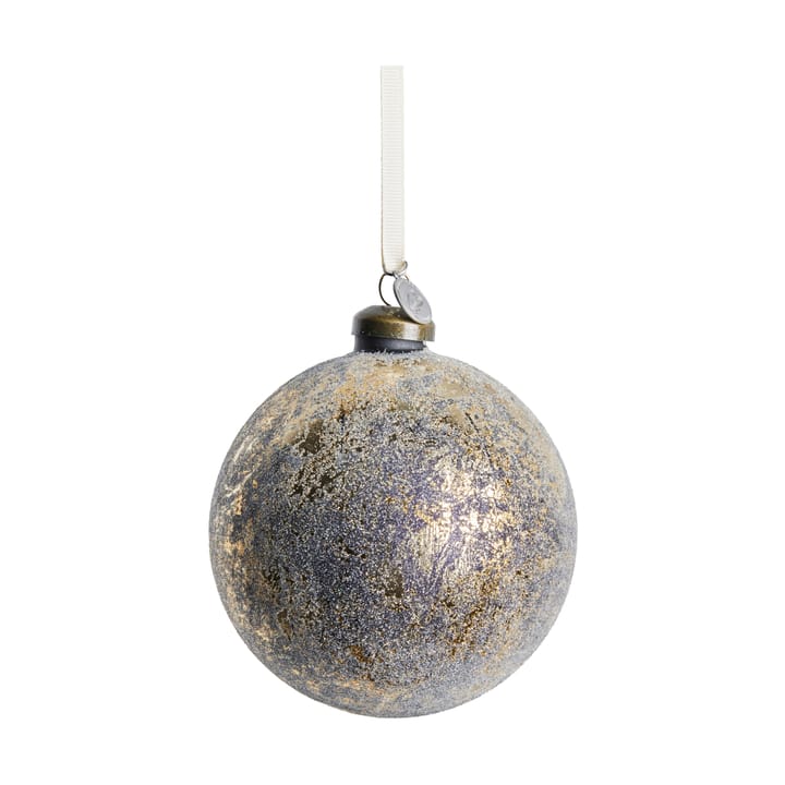 Clearena Christmas bauble Ø10 cm - Dark blue-gold - Lene Bjerre