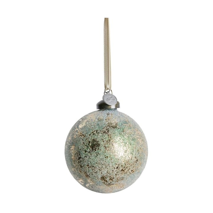 Clearena Christmas bauble Ø8 cm - Dusty green-gold - Lene Bjerre