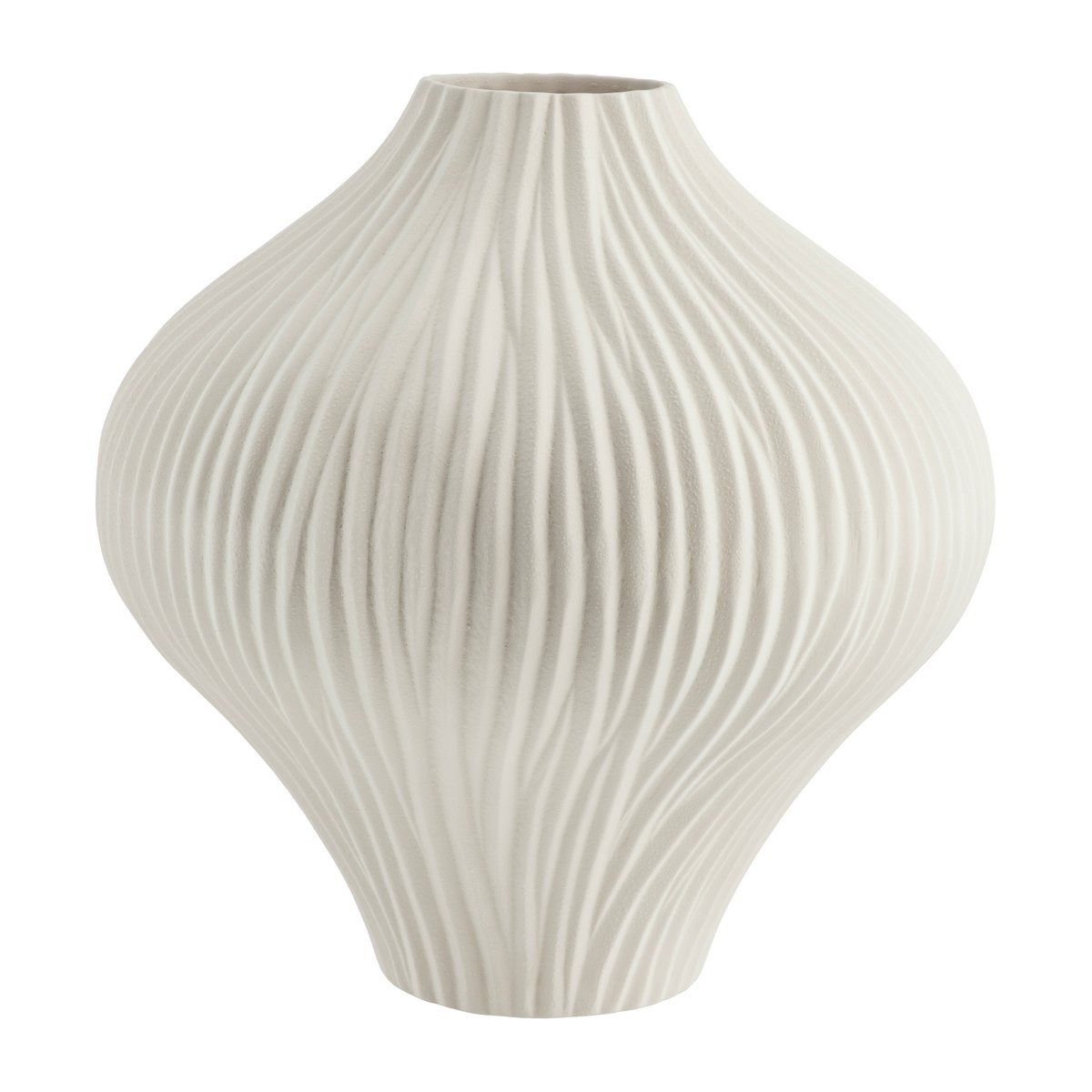 Lene Bjerre Esmia decorative vase 34.5 cm Off white