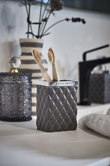 Miyelle storage jar with lid Ø10 cm - Grey - Lene Bjerre