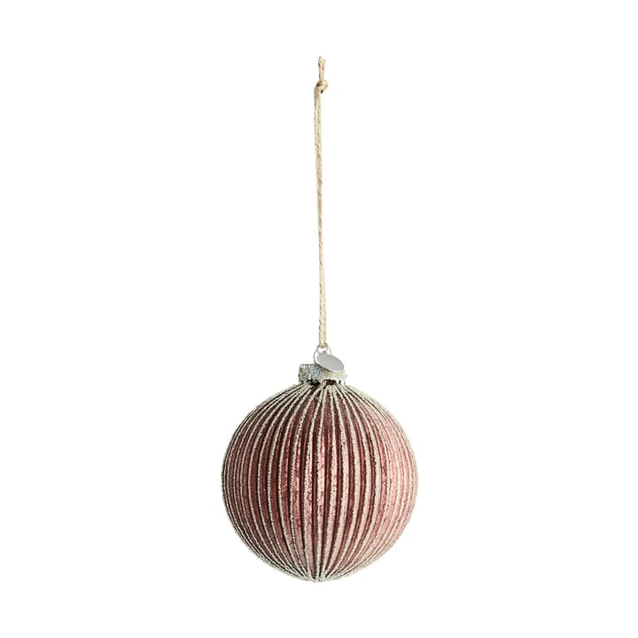 Norille Christmas bauble Ø11 cm - Pomegranate, ribbed - Lene Bjerre