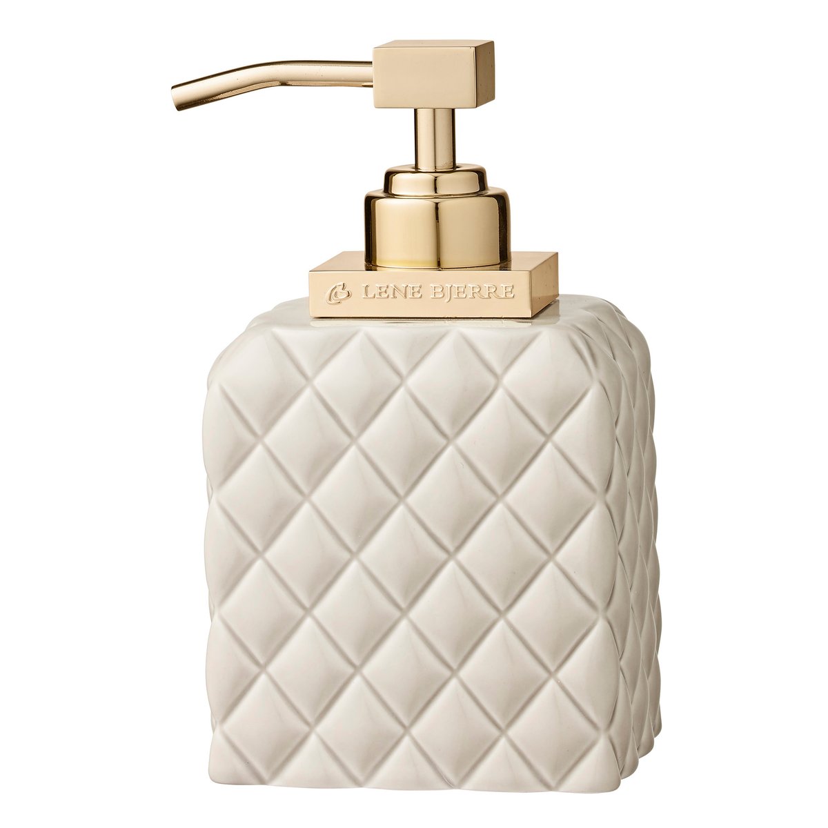 Lene Bjerre Portia soap dispenser camel-gold | Scandinavian Design | Soap dispensers & dishes | Beige