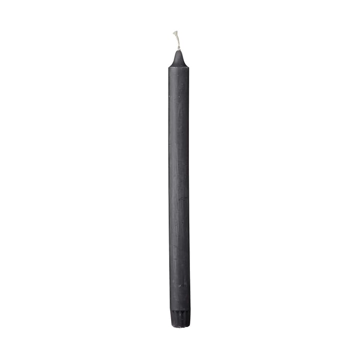 Rustic candle 28 cm - Dark grey - Lene Bjerre