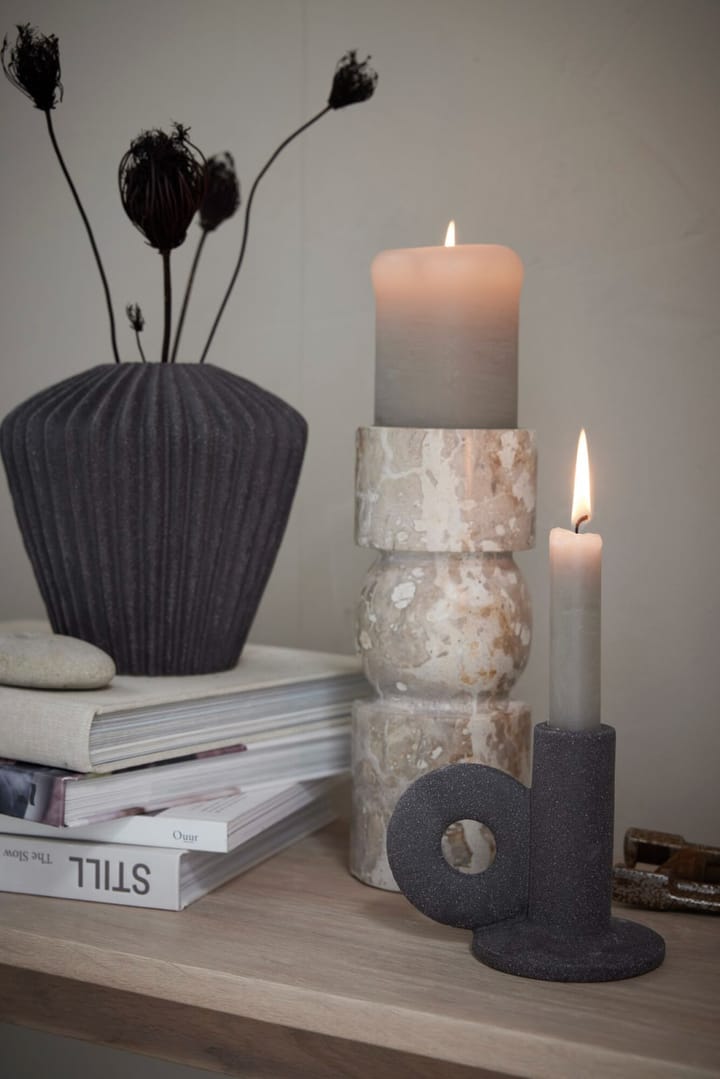 Rustic candle 28 cm - Off white - Lene Bjerre