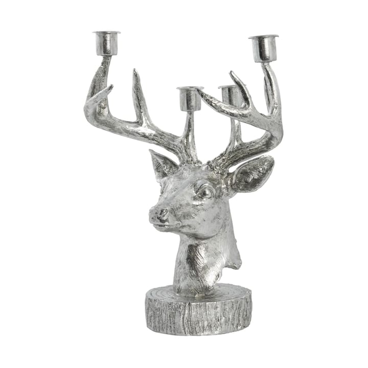 Serafina candle holder deer 31 cm - Silver - Lene Bjerre