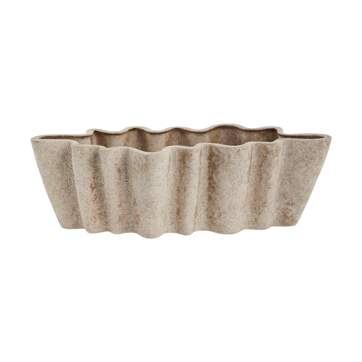 Lene Bjerre Valina flower pot H13.5 cm Linen