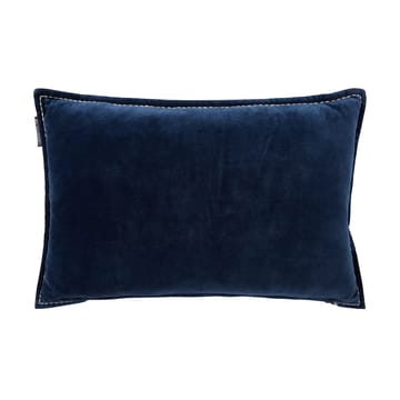 1993 Logo Organic Cotton Velvet cushion 40x60 cm - Denim blue - Lexington