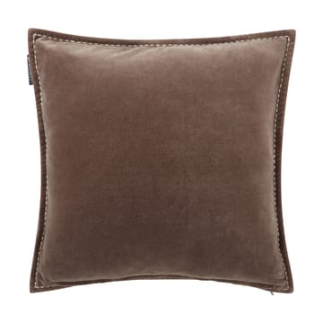 1993 Logo Velvet Cushion Cover 50x50 cm - Brown - Lexington