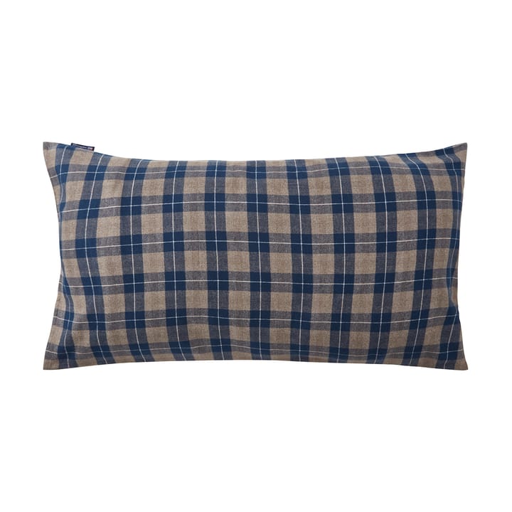 Checked Flannel pillowcase 50x90 cm, Denim blue-beige Lexington