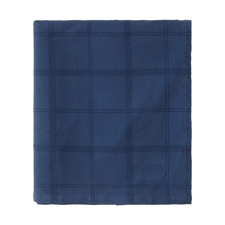 Checked Jacquard bedspread 160x240 cm, Denim blue Lexington