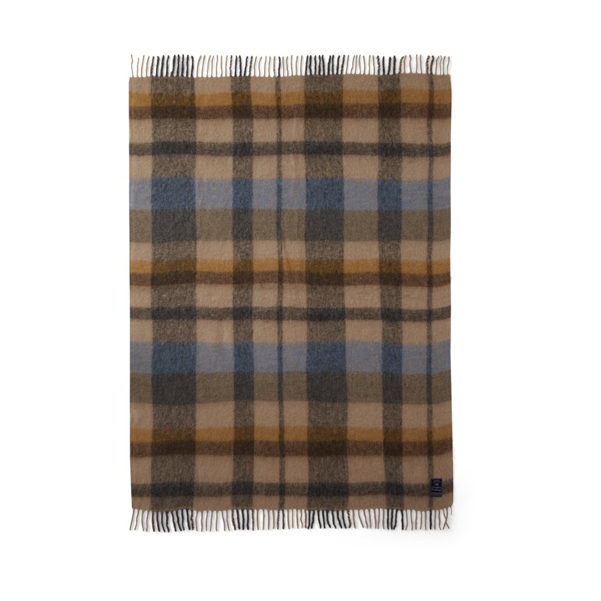 Lexington Checked Mohair Mix blanket 130x170 cm Multi