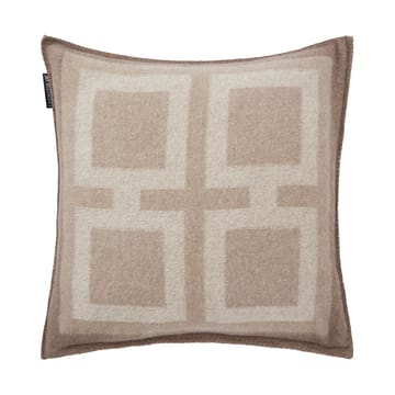 Graphic Recycled Wool cushion cover 50x50 cm - Light beige - Lexington