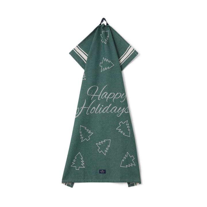 Happy Holidays kitchen towel 50x70 cm, Green Lexington