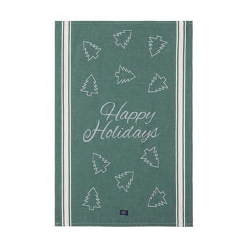 Happy Holidays kitchen towel 50x70 cm - Green - Lexington