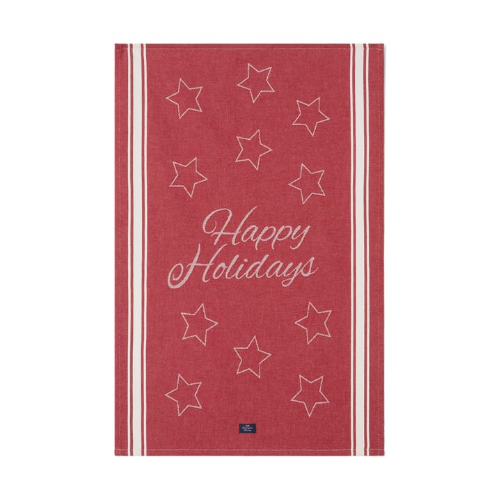 Happy Holidays kitchen towel 50x70 cm, Red Lexington