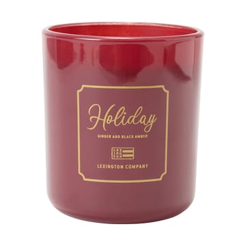 Holiday scented candle 40 hours - Ginger Black Amber - Lexington