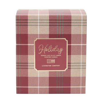 Holiday scented candle 40 hours - Ginger Black Amber - Lexington