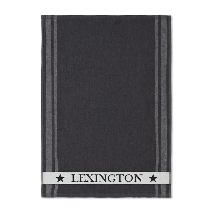 Icons Cotton Terry kitchen towel 50x70 cm, Dark Grey-white Lexington