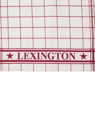 Lexington checked kitchen towel 50x70 cm - White-Red - Lexington