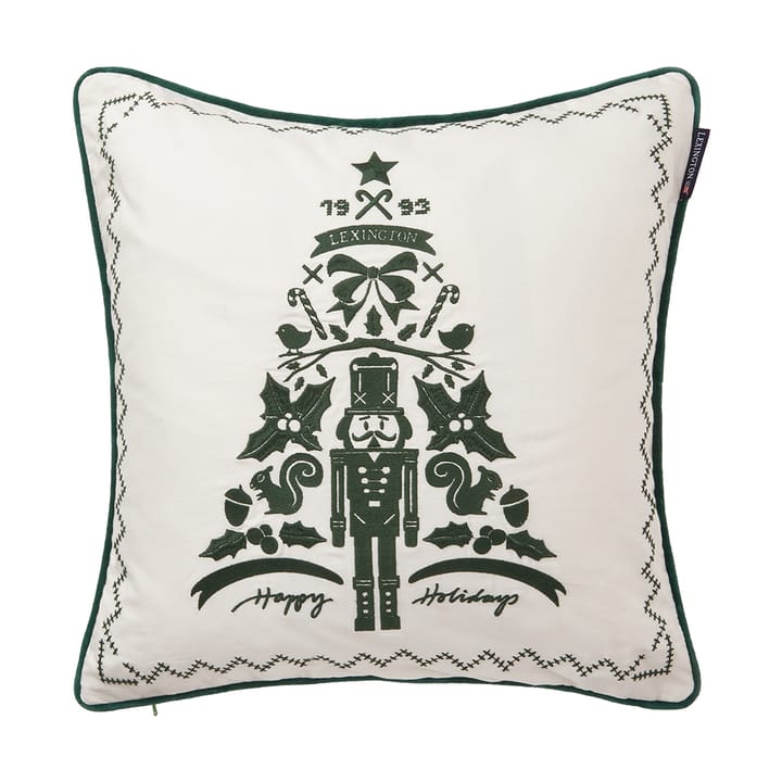 Nutcracker cushion cover 50x50 cm - White - Lexington