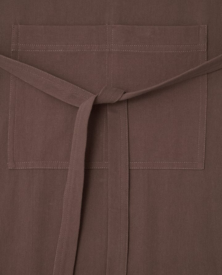 Organic Cotton apron, Brown Lexington