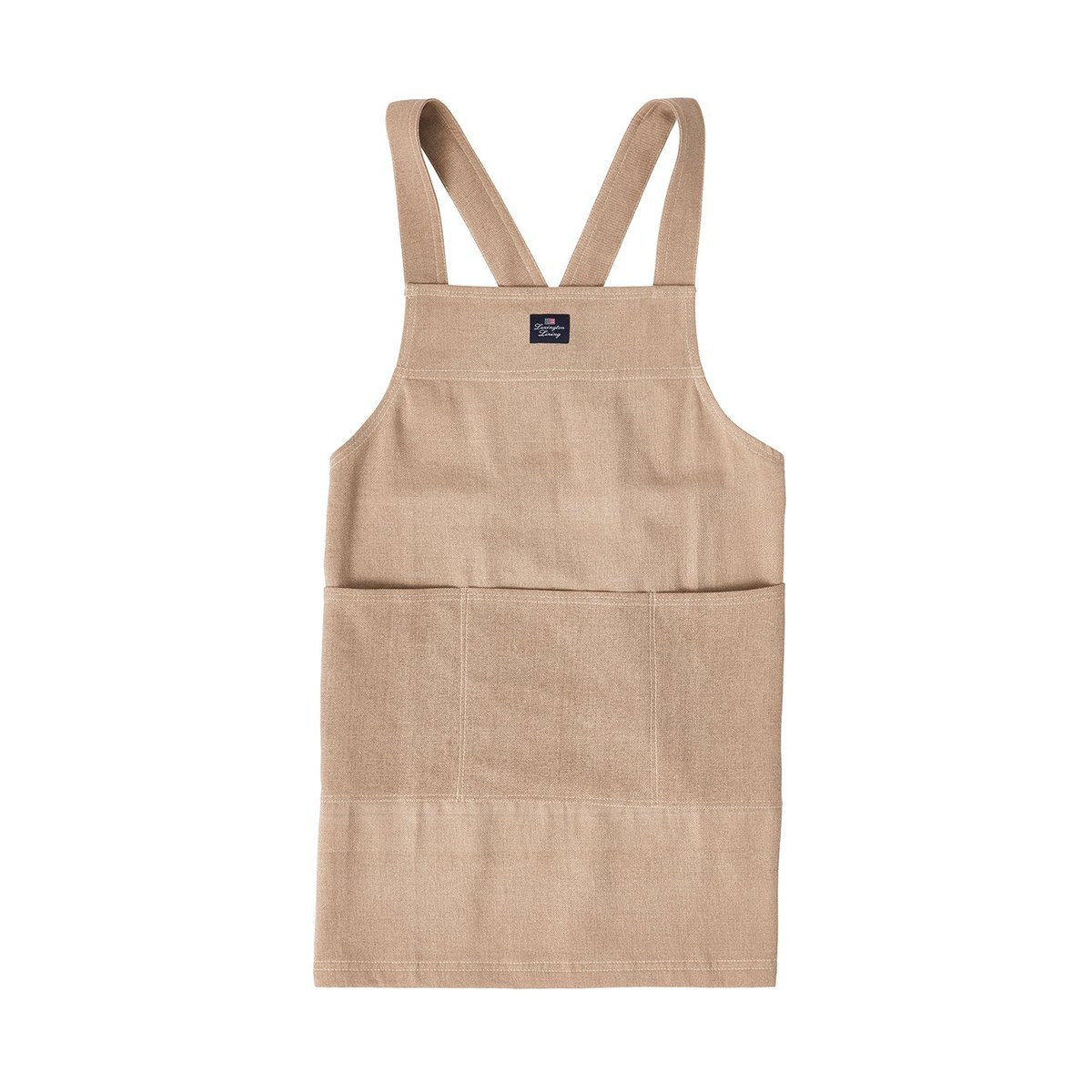 Lexington Organic Cotton Twill apron Beige | Scandinavian Design | Aprons | Beige