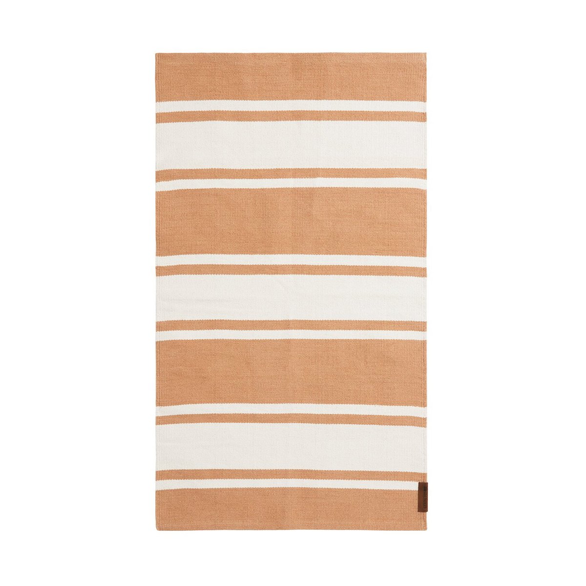 Lexington Organic Striped Cotton rug 170x240 cm Beige-white