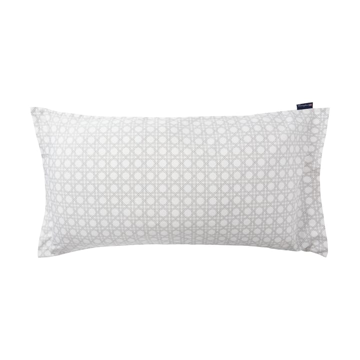 Rattan Printed pillowcase 50x90 cm - White - Lexington