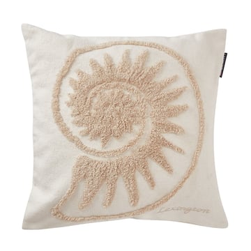 Rug Shell Cotton Canvas cushion cover 50x50 cm White