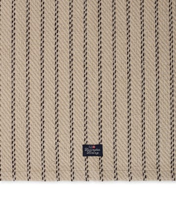 Striped Jute Cotton placemat 40x50 cm - Beige-dark Grey - Lexington