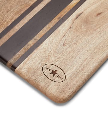 Wood serving board stripes - 40x28 cm - Lexington