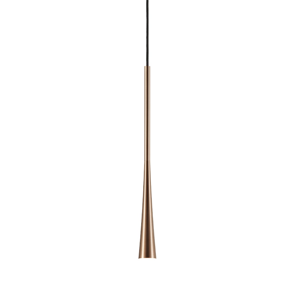 Light-Point Drop S1 pendant lamp Rose gold