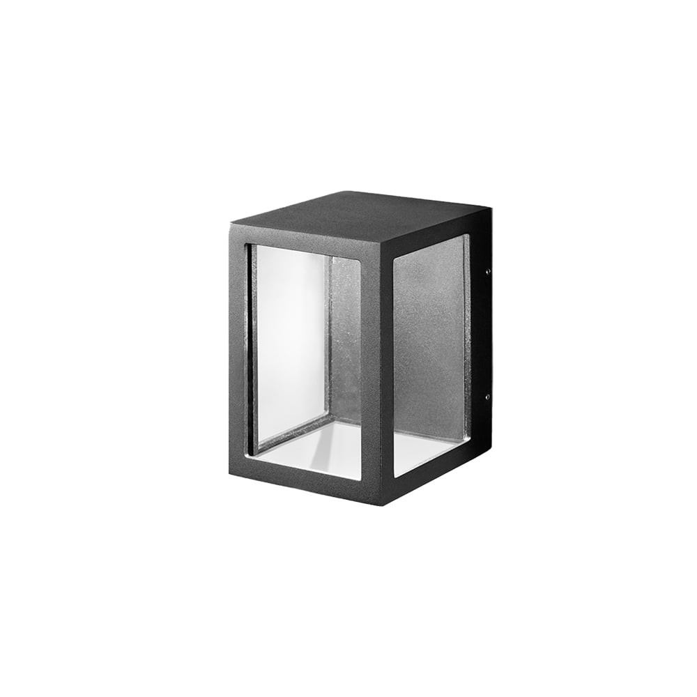 Light-Point Lantern W1 wall lamp Black