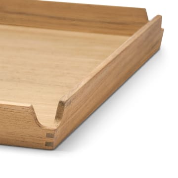 Airy teak tray Square L - Nupo herbal dust - LIND DNA