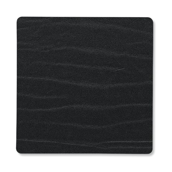 Buffalo coaster reversible square 1 pcs, black-nature LIND DNA