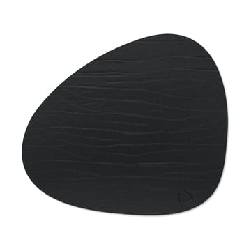 Buffalo placemat reversible curve L 1 pcs - black-nature - LIND DNA