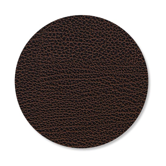 Bull coaster reversible circle 1 pcs, black-brown LIND DNA