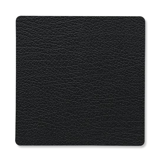 Bull coaster square - black - LIND DNA