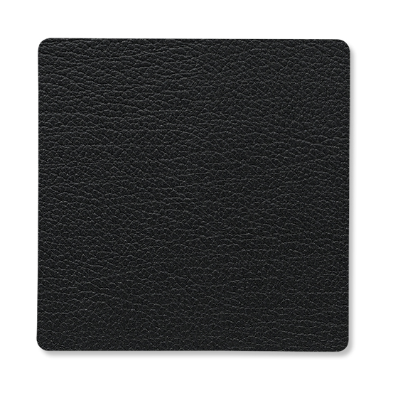 LIND DNA Bull coaster square black | Scandinavian Design | Coasters | Black