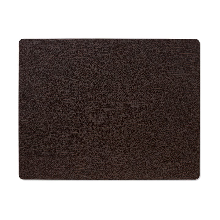 Bull placemat square - brown - LIND DNA