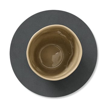 Cloud coaster reversible  circle 1 pcs - anthracite-light grey - LIND DNA