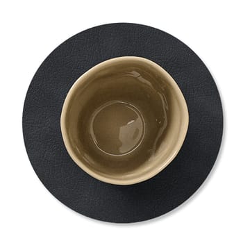 Cloud coaster reversible  circle 1 pcs - Black-brown - LIND DNA