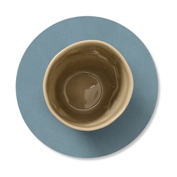 Cloud coaster reversible  circle 1 pcs - lightblue-light grey - LIND DNA