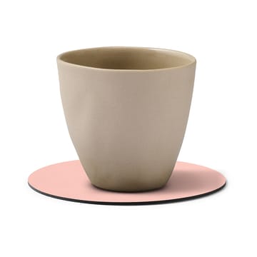 Cloud coaster reversible  circle 1 pcs - pink-light grey - LIND DNA